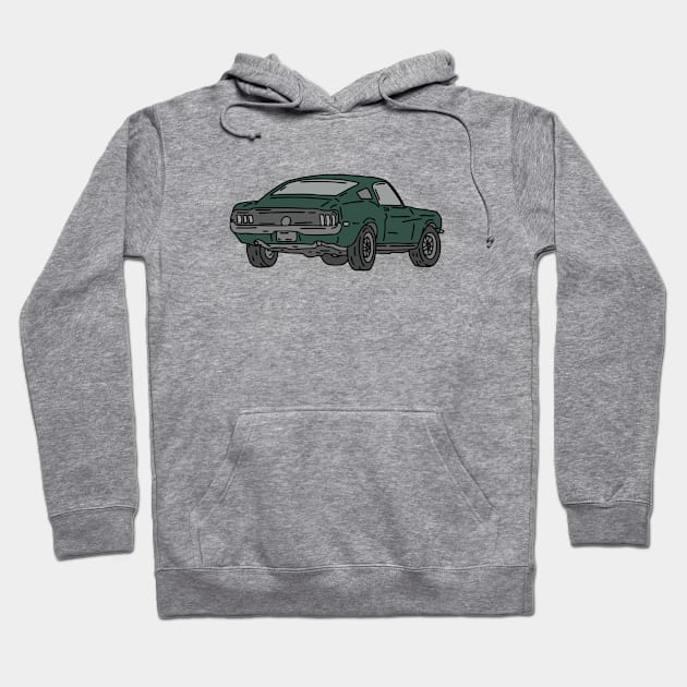 old car Hoodie by fokaction